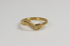 Uzlík (zlatý) - Prsten