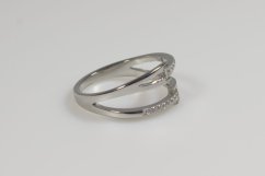 Dvojité Kouzlo (stříbrný) - Prsten